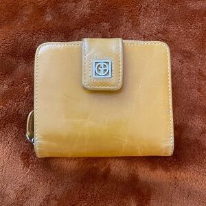 Yellow Leather Wallet